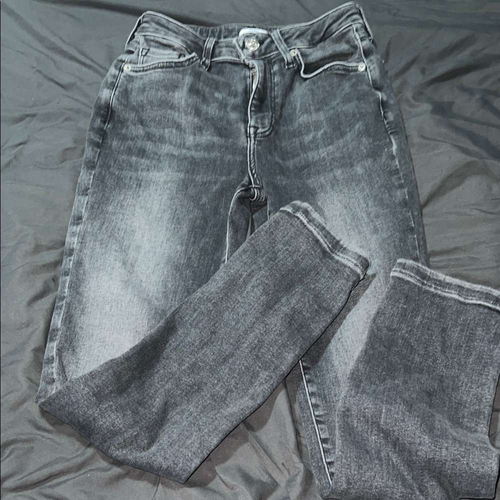 Forever 21 Premium Charcoal Denim Jeans